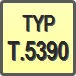 Piktogram - Typ: T.5390